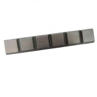 Width 50mm Length 240mm Chromium Excavator Bucket Wear Parts