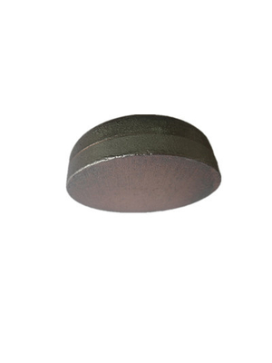 Unit Weight 1.2kgs White Iron 90x27mm Laminated Wear Buttons