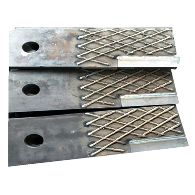 Impact Resistence 150J/Cm2 High Chromium Cane Knife Edges For Mining
