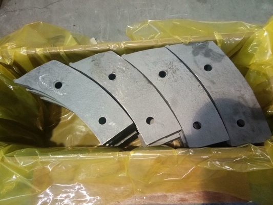 59HRC 60HRC White Iron Wear Plate With Ceramic inserted