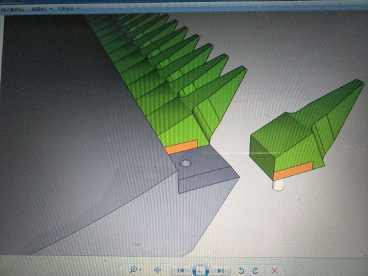 Hardfacing Tungsten Carbide Wear Parts For Bucket