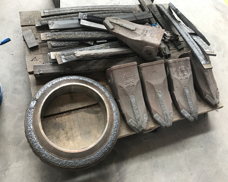 3000HV 4000HV Melting Point 1050 Degree Tungsten Carbide Hardfacing Products