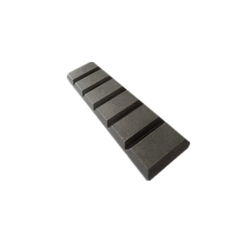 65HRC 240*90*23mm Laminated White Iron CB90 Chocky Bars
