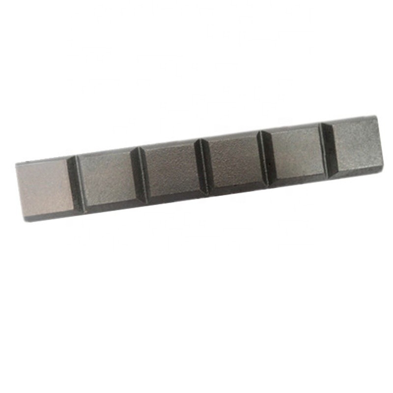 Width 50mm Length 240mm Chromium Excavator Bucket Wear Parts