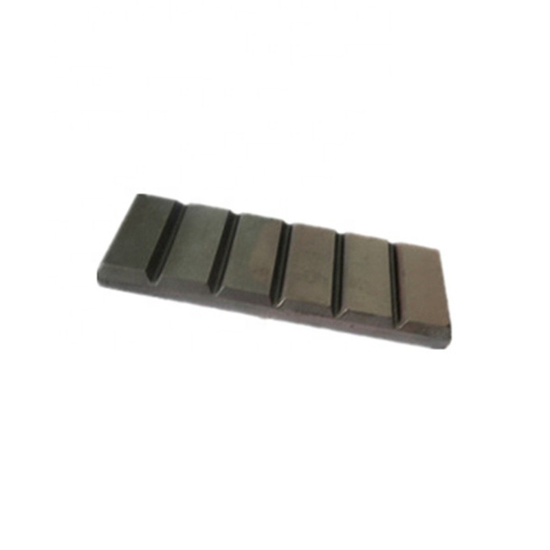 65HRC 240*90*23mm Laminated White Iron CB90 Chocky Bars