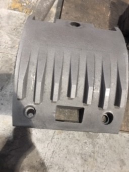 Breakage Resistance Customized Logo White Iron Bi Metal Casting
