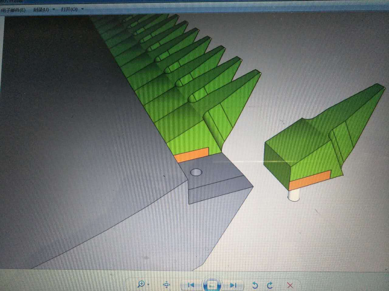Hardfacing Tungsten Carbide Wear Parts For Bucket